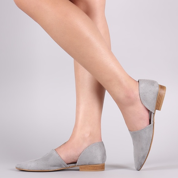 Shoeroom21 boutique Shoes - 🎉HP 🎉LADIES HEEL BACKED SUMMER MULES. ASH GREY